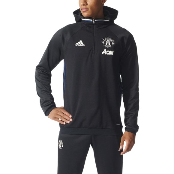 ADIDAS MANCHESTER UNITED FLEECE HOODIE - Picture 3 of 4